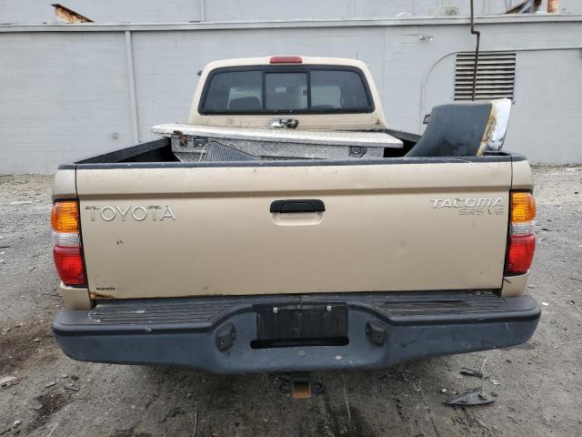 5TEWN72N81Z807090 - 2001 TOYOTA TACOMA XTRACAB Ոսկեգույն լուսանկար 6