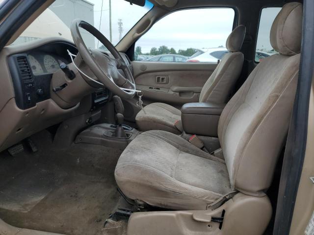 5TEWN72N81Z807090 - 2001 TOYOTA TACOMA XTRACAB Ոսկեգույն լուսանկար 7