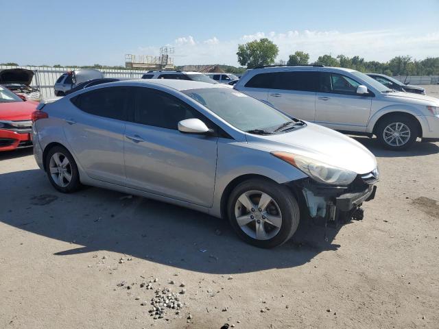 5NPDH4AE8DH329145 - 2013 HYUNDAI ELANTRA GLS SILVER photo 4