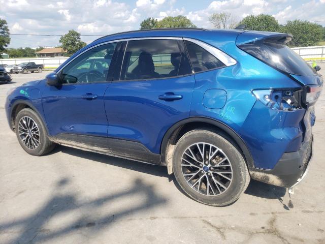 1FMCU0KZXNUA18336 - 2022 FORD ESCAPE SEL BLUE photo 2