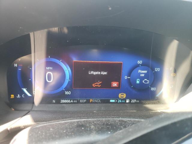 1FMCU0KZXNUA18336 - 2022 FORD ESCAPE SEL BLUE photo 9