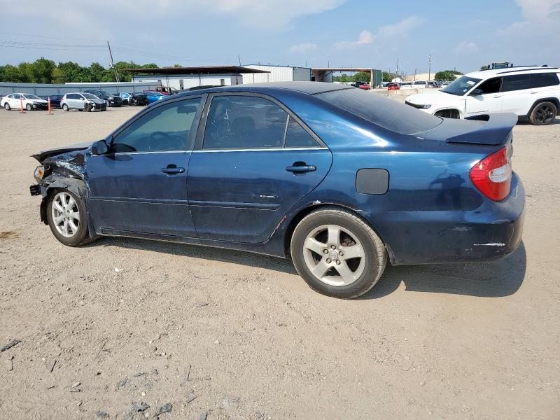 JTDBA32K740006406 - 2004 TOYOTA CAMRY SE BLUE photo 2
