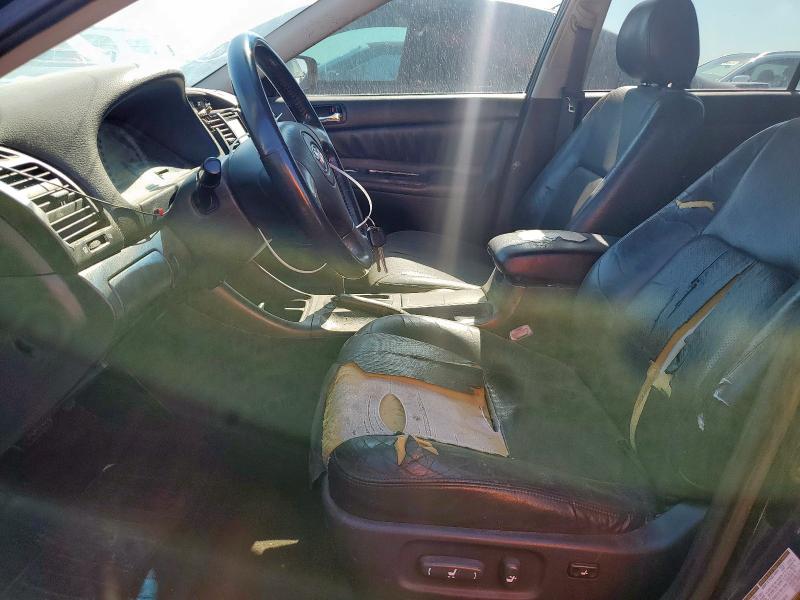 JTDBA32K740006406 - 2004 TOYOTA CAMRY SE BLUE photo 7