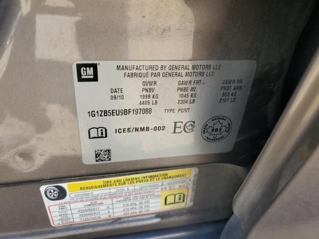 1G1ZB5EU9BF197088 - 2011 CHEVROLET MALIBU LS 棕色 照片 13