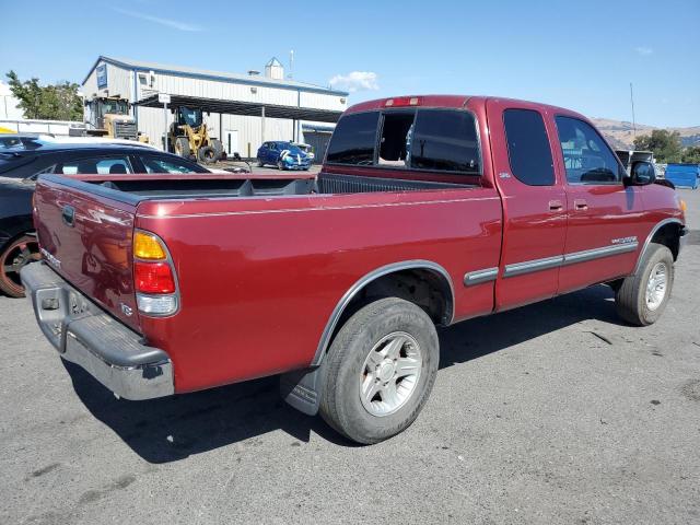 5TBRT3413YS079135 - 2000 TOYOTA TUNDRA ACCESS CAB ბურგუნდია ფოტო 3