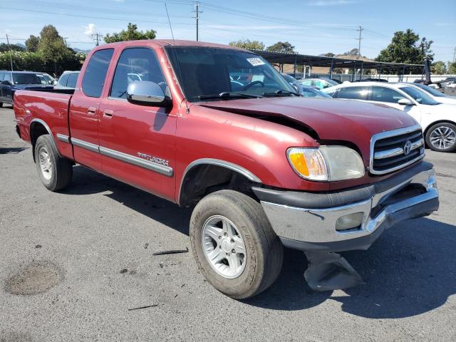 5TBRT3413YS079135 - 2000 TOYOTA TUNDRA ACCESS CAB BURGUNDY photo 4