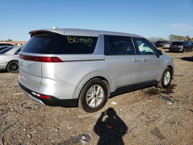 KNDNB4H30P6209378 - 2023 KIA CARNIVAL LX SILVER photo 3