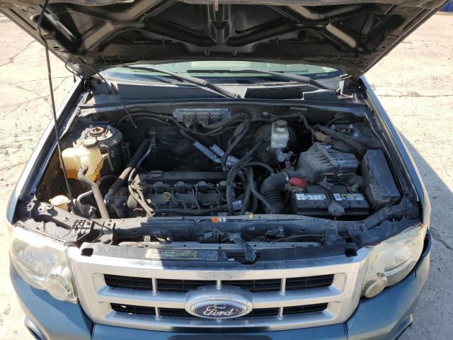 1FMCU0D75AKA05785 - 2010 FORD ESCAPE XLT BLUE photo 11