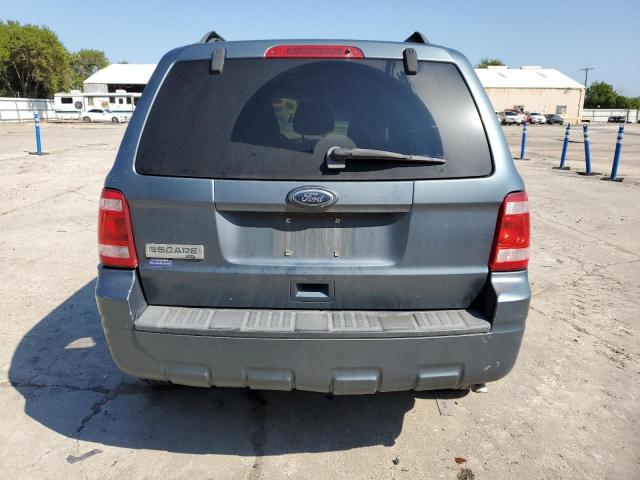 1FMCU0D75AKA05785 - 2010 FORD ESCAPE XLT BLUE photo 6