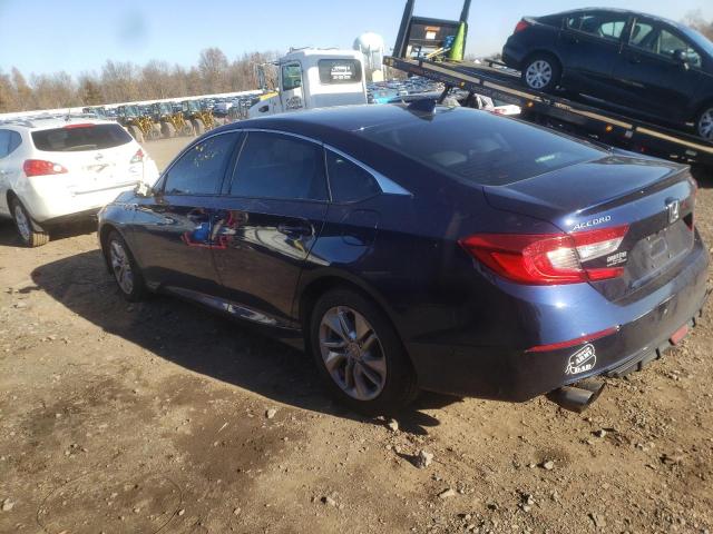 1HGCV1F14KA039144 - 2019 HONDA ACCORD LX BLUE photo 2