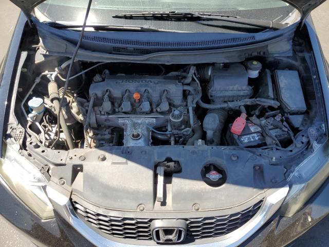 19XFB2F50EE220823 - 2014 HONDA CIVIC LX BLACK photo 11