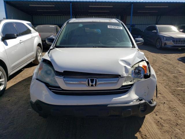 5J6RE38538L007412 - 2008 HONDA CR-V EX WHITE photo 5