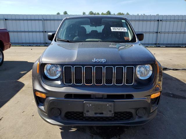 ZACNJDAB8MPM25814 - 2021 JEEP RENEGADE SPORT GRAY photo 5