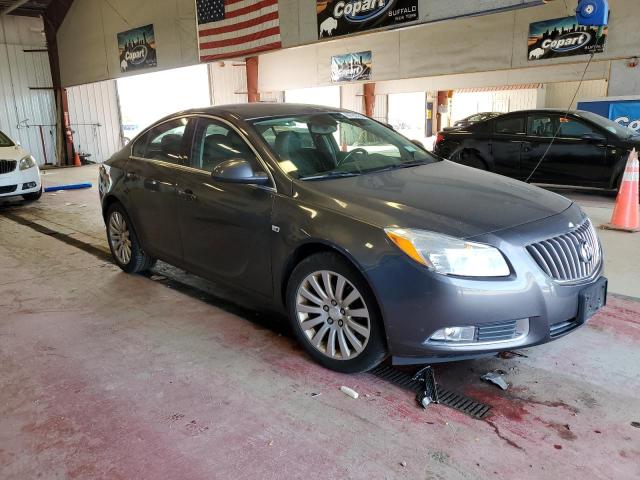 W04GN5EC1B1091237 - 2011 BUICK REGAL CXL CHARCOAL photo 4