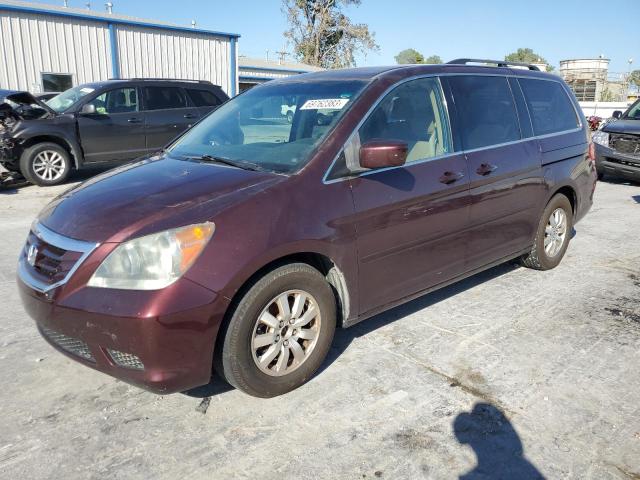 5FNRL3H59AB055100 - 2010 HONDA ODYSSEY EX BURGUNDY photo 1