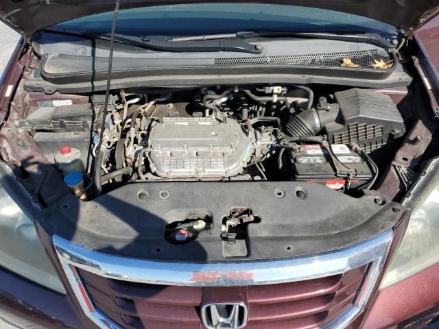 5FNRL3H59AB055100 - 2010 HONDA ODYSSEY EX BURGUNDY photo 12