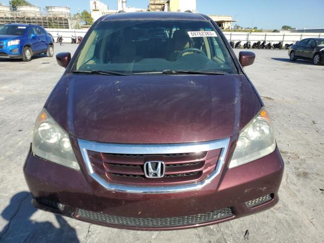 5FNRL3H59AB055100 - 2010 HONDA ODYSSEY EX BURGUNDY photo 5