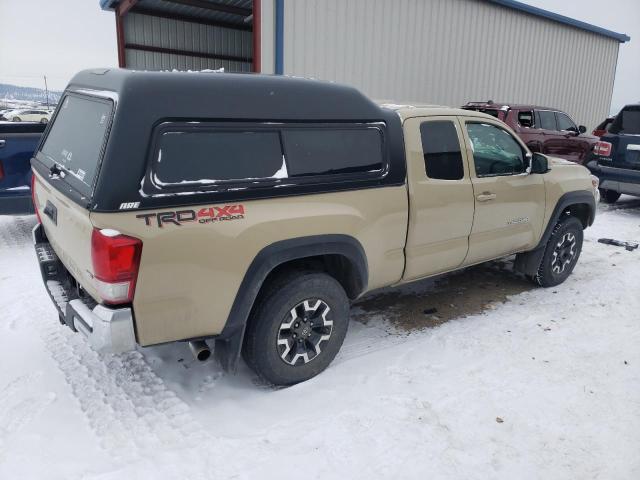 5TFSZ5AN8HX065543 - 2017 TOYOTA TACOMA ACCESS CAB თაფლისფერი ფოტო 3