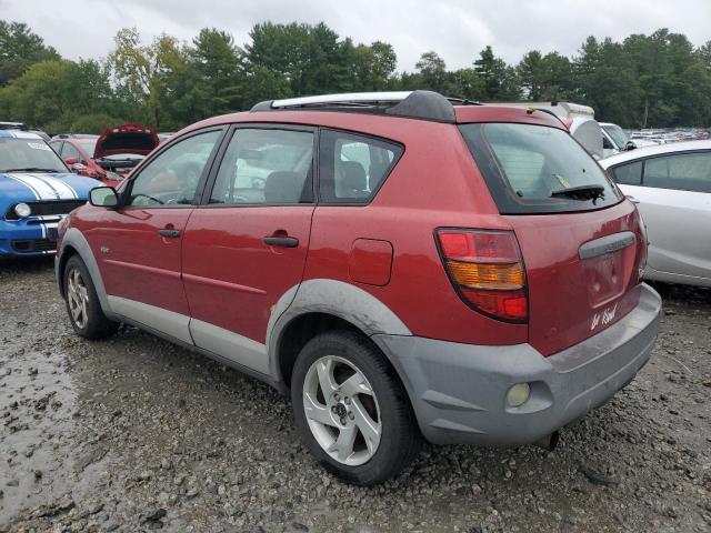 5Y2SL62843Z405607 - 2003 PONTIAC VIBE RED photo 2