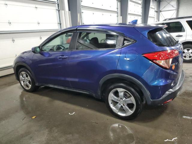 3CZRU6H55HM715941 - 2017 HONDA HR-V EX BLUE photo 2