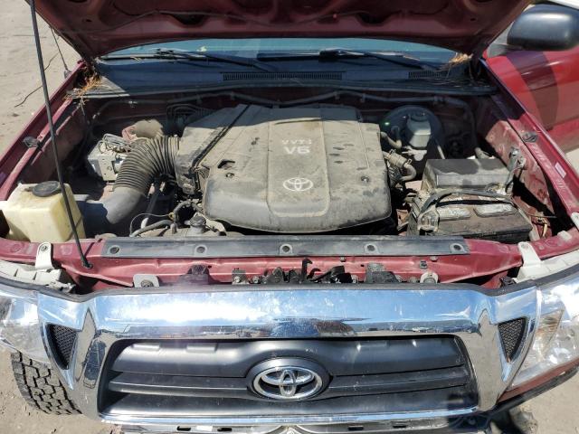 5TETU62N26Z220391 - 2006 TOYOTA TACOMA PRERUNNER ACCESS CAB BURGUNDY photo 11