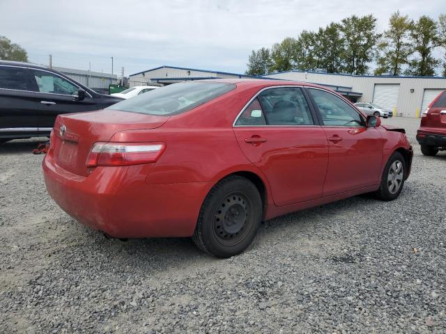 4T4BE46K58R018476 - 2008 TOYOTA CAMRY CE RED photo 3