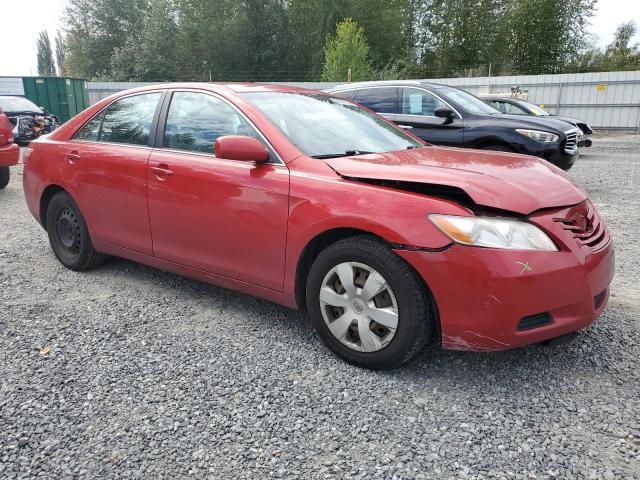 4T4BE46K58R018476 - 2008 TOYOTA CAMRY CE RED photo 4