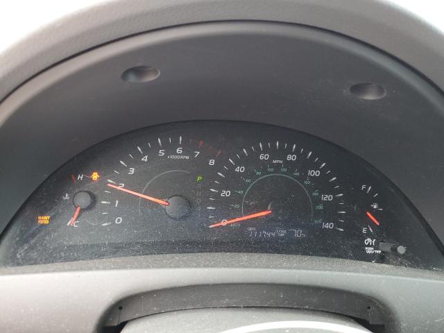 4T4BE46K58R018476 - 2008 TOYOTA CAMRY CE RED photo 9