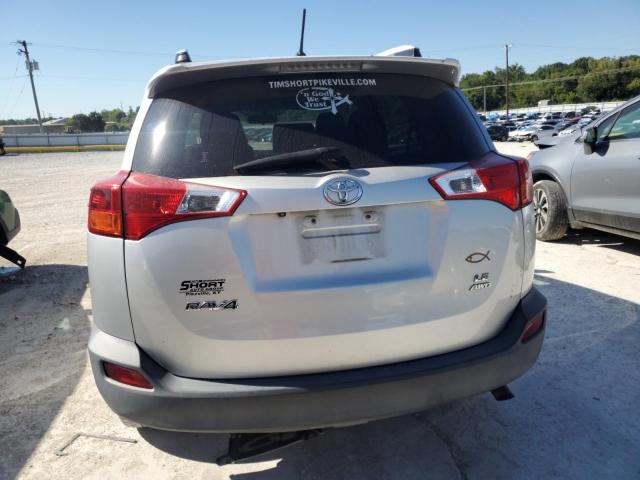 JTMBFREV3FD114057 - 2015 TOYOTA RAV4 LE SILVER photo 6