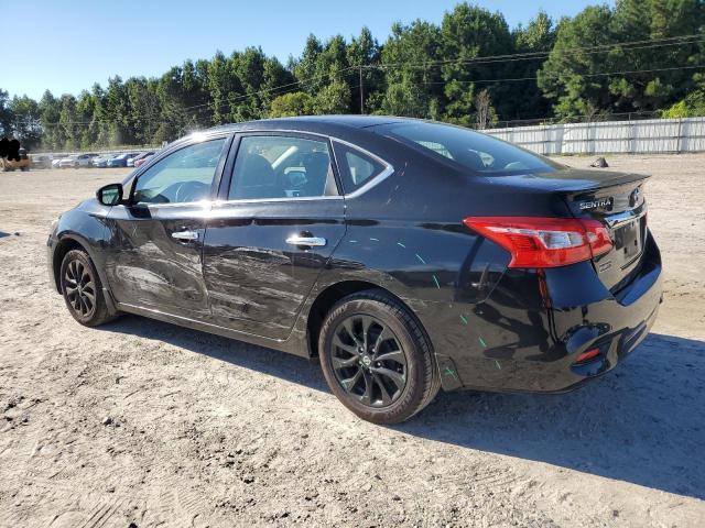 3N1AB7AP4JY307703 - 2018 NISSAN SENTRA S Schwarz Foto 2