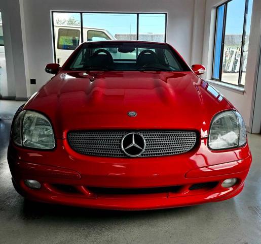 WDBKK65F01F181360 - 2001 MERCEDES-BENZ SLK 320 RED photo 11