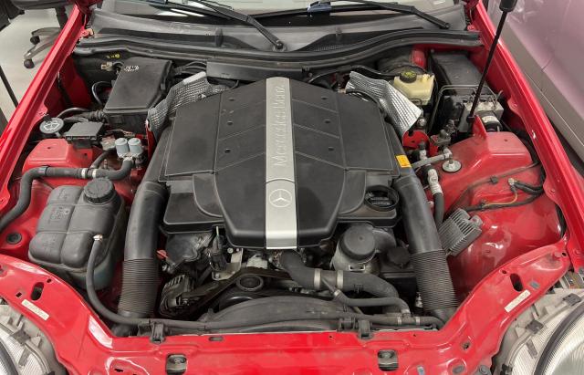 WDBKK65F01F181360 - 2001 MERCEDES-BENZ SLK 320 RED photo 7