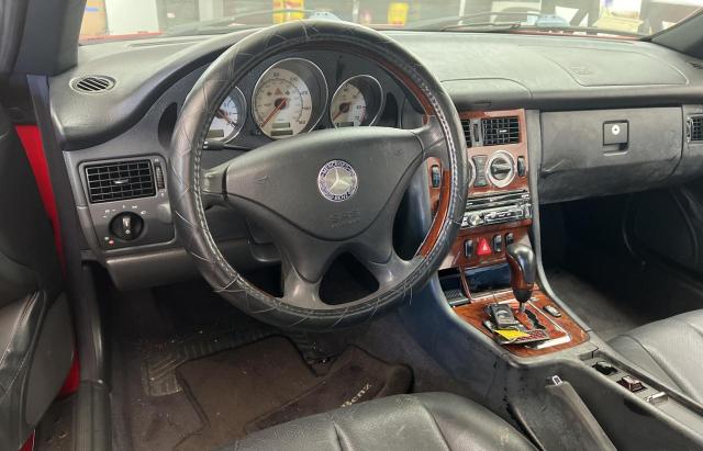WDBKK65F01F181360 - 2001 MERCEDES-BENZ SLK 320 RED photo 9
