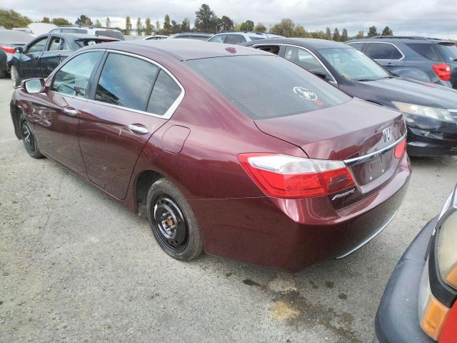 1HGCR2F8XFA058956 - 2015 HONDA ACCORD EXL BURGUNDY photo 2