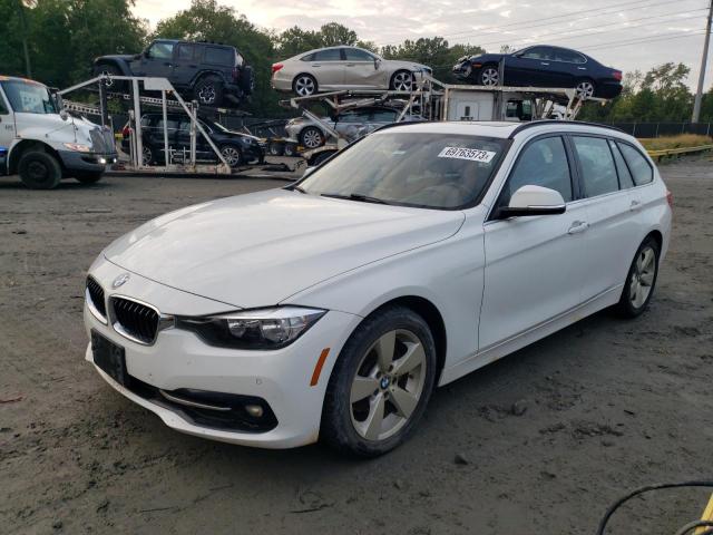 WBA8J1C30HA018402 - 2017 BMW 328 D XDRIVE WHITE photo 1