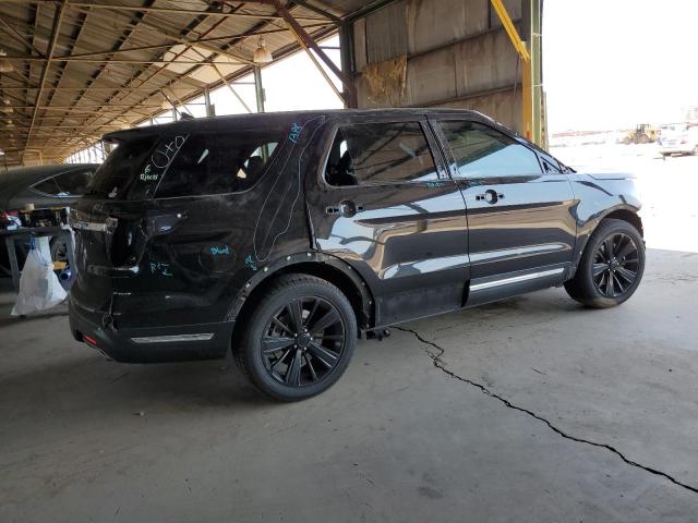 1FM5K7F80KGA11799 - 2019 FORD EXPLORER LIMITED Чорний фото 3