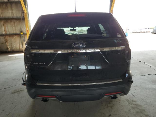 1FM5K7F80KGA11799 - 2019 FORD EXPLORER LIMITED Чорний фото 6