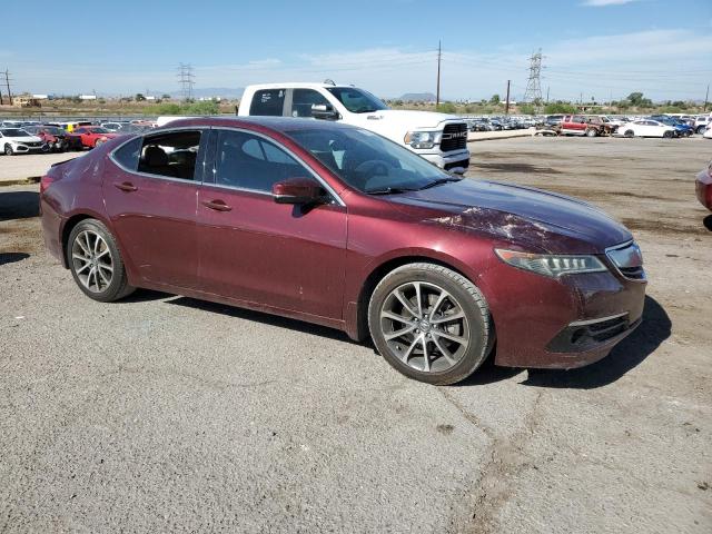19UUB2F77FA003476 - 2015 ACURA TLX ADVANCE BURGUNDY photo 4