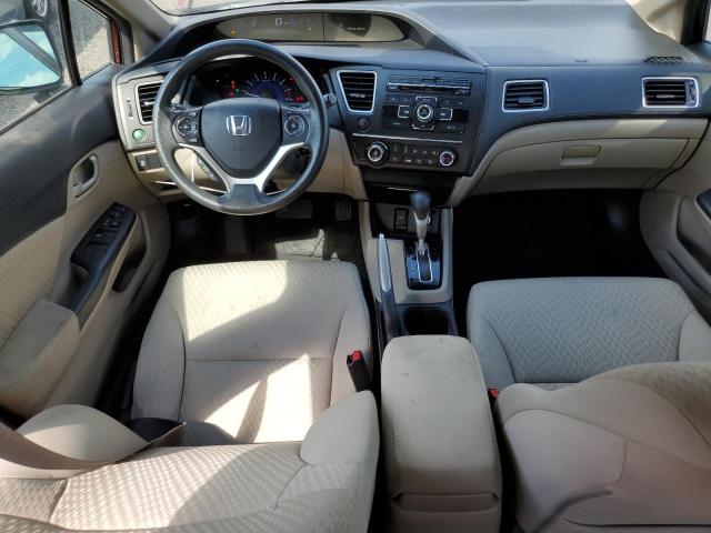 19XFB2F59FE267110 - 2015 HONDA CIVIC LX BURGUNDY photo 8