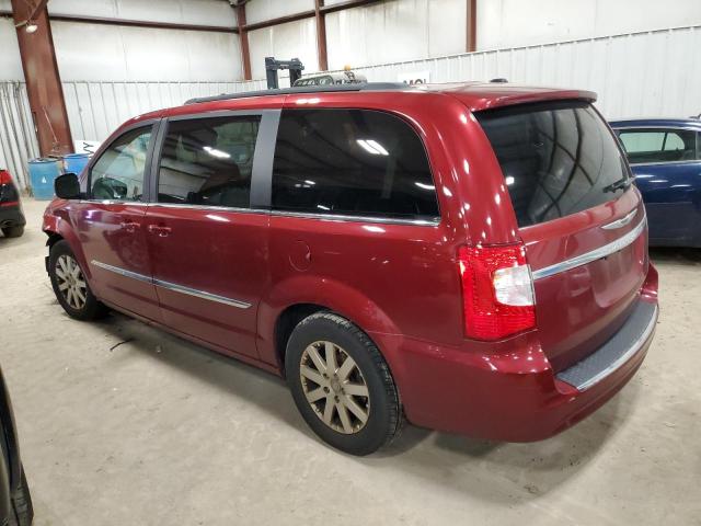 2A4RR8DG4BR640671 - 2011 CHRYSLER TOWN & COU TOURING L RED photo 2