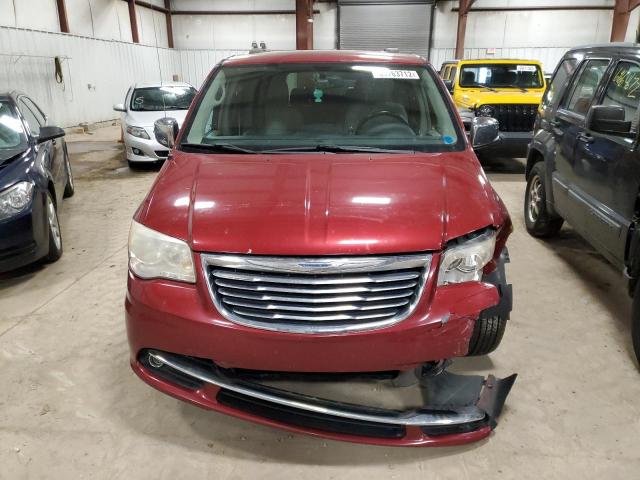 2A4RR8DG4BR640671 - 2011 CHRYSLER TOWN & COU TOURING L RED photo 5
