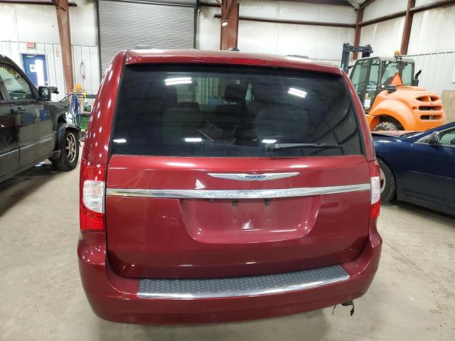 2A4RR8DG4BR640671 - 2011 CHRYSLER TOWN & COU TOURING L RED photo 6