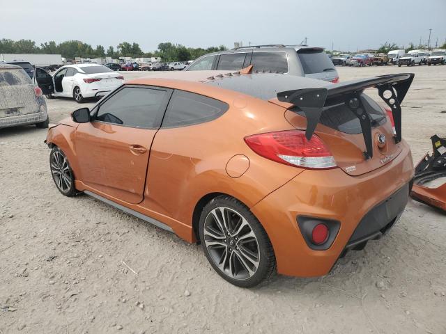 KMHTC6AE0GU266165 - 2016 HYUNDAI VELOSTER TURBO Narıncı foto 2