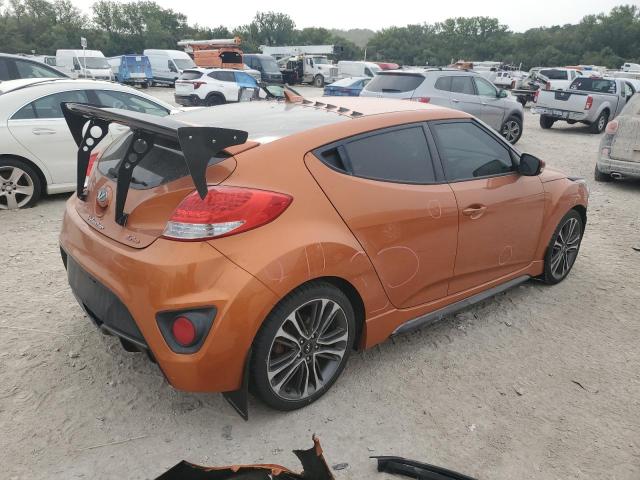 KMHTC6AE0GU266165 - 2016 HYUNDAI VELOSTER TURBO Narıncı foto 3