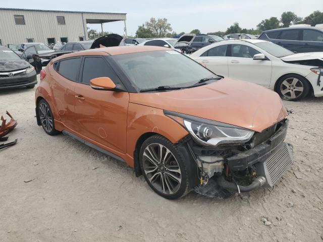 KMHTC6AE0GU266165 - 2016 HYUNDAI VELOSTER TURBO Narıncı foto 4