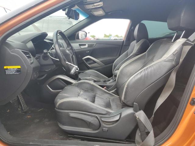 KMHTC6AE0GU266165 - 2016 HYUNDAI VELOSTER TURBO Narıncı foto 7