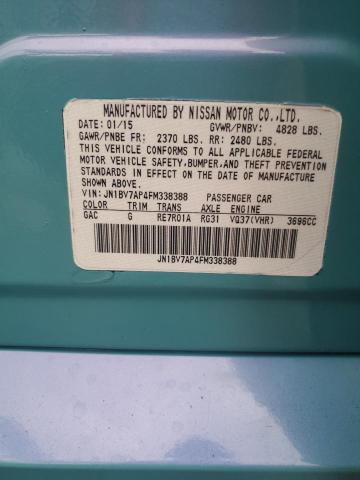 JN1BV7AP4FM338388 - 2015 INFINITI Q50 BASE BLUE photo 13