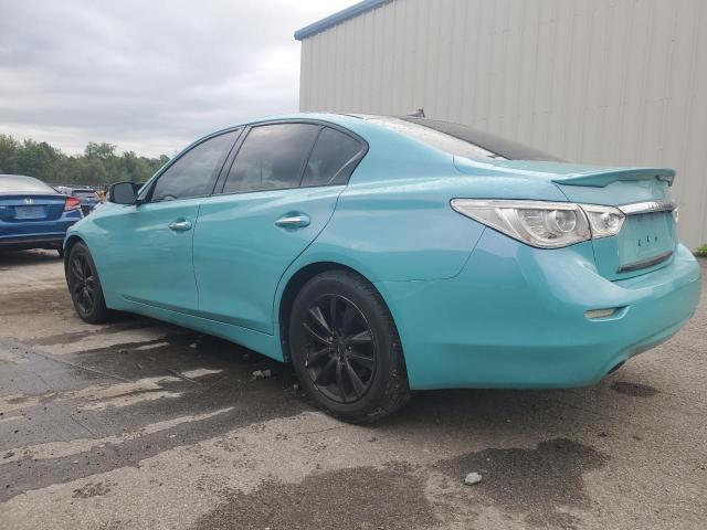 JN1BV7AP4FM338388 - 2015 INFINITI Q50 BASE BLUE photo 2