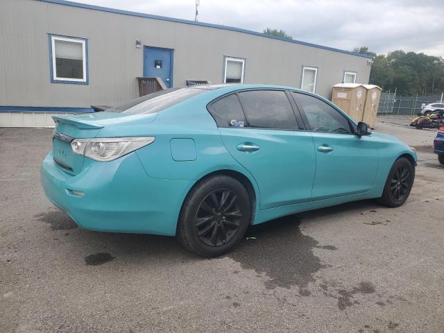 JN1BV7AP4FM338388 - 2015 INFINITI Q50 BASE BLUE photo 3
