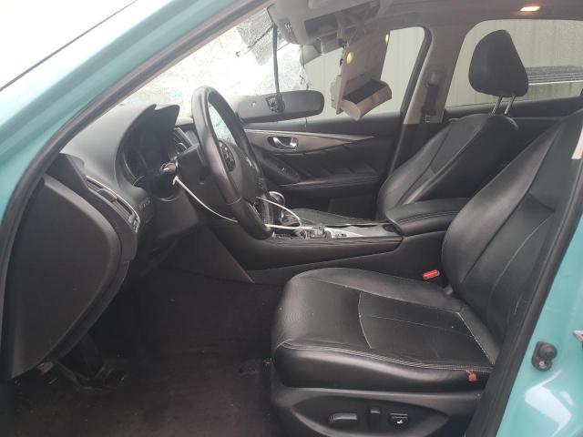 JN1BV7AP4FM338388 - 2015 INFINITI Q50 BASE BLUE photo 7